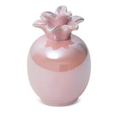 Figurka dekoracyjna ceramiczna Ananas SIMONA 11x11x16 różowa