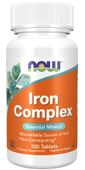 NOW FOODS Iron Complex - Żelazo (100 tabl.)