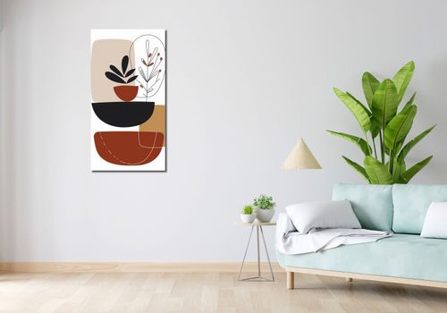 Obraz 50x100cm Botaniczna Abstrakcja na Arena.pl