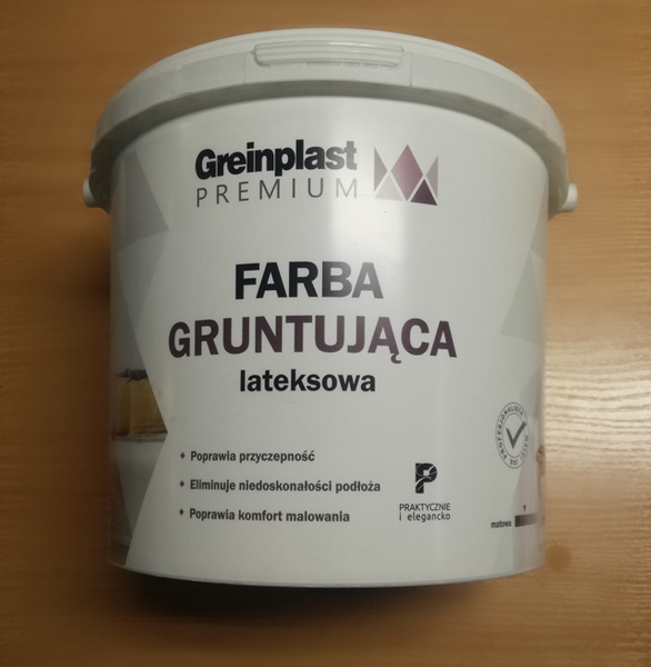 Greinplast premium farba gruntująca lateksowa 5l na Arena.pl
