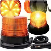 LAMPA OSTRZEGAWCZA KOGUT LAMPA BŁYSKOWA POMARAŃCZOWA MAGNES MOCNE ŚWIATŁO