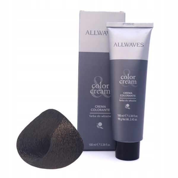 ALLWAVES Farba do włosów 3.00 - Intensywny Ciemny Brąz - 100ml zdjęcie 1