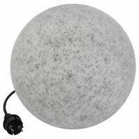 LAMPA KULA OGRODOWA 30CM KAMIENNA NAZIEMNA LED E27