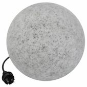 LAMPA KULA OGRODOWA 30CM KAMIENNA NAZIEMNA LED E27