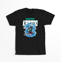 Koszulka Czarna Demon Slayer / Kimetsu no Yaiba / Miecz zabójcy demonów - WYBIERZ KOLOR KOSZULKI I FASON Męska XL