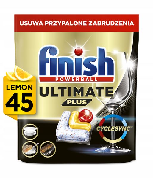 FINISH Kapsułki Ultimate Plus 45 Lemon zdjęcie 4