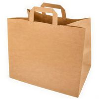torba papierowa z uchwytem 26x14x30 cm 250 szt.