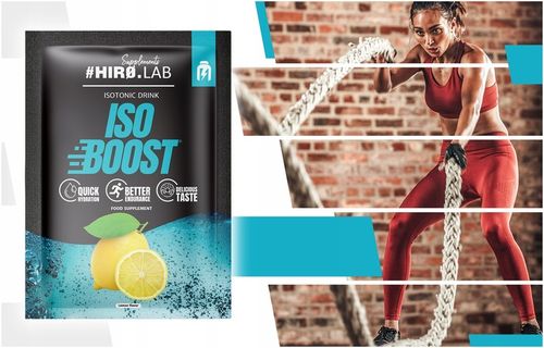 IZOTONIK ISO KONCENTRAT NAWODNIENIE ELEKTROLITY cytryna 25x 25 g box zestaw na Arena.pl