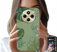 ETUI DO XIAOMI REDMI 14C 4G - ZIELONE LIŚCIE ROŚLINNE WZORY PLECKI