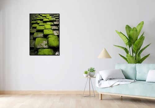 Plakat 64x90cm Zielona Mozaika na Arena.pl