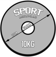 OBCIĄŻENIE ŻELIWNE 10 kg 30mm talerz kierownica krążek do hantli na sztangę