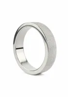 mr. steel crisscross c-ring 55mm stalowy pierścień anatomiczny
