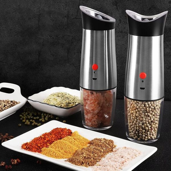 ZESTAW MŁYNKÓW GRAWITACYJNYCH DO PIEPRZU SOLI LED zdjęcie 6