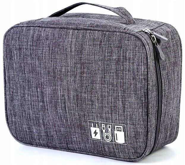 Organizer Na Kable Ładowarki Podróżna Torba Etui zdjęcie 3