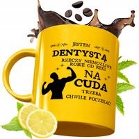Złoty Kubek Premium Dla Dentysty Prezent Z Nadrukiem Ze Zdjęciem
