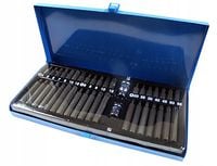 ZESTAW BITÓW KLUCZY IMBUS SPLINE TORX 40 el BITY