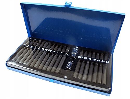 ZESTAW BITÓW KLUCZY IMBUS SPLINE TORX 40 el BITY na Arena.pl