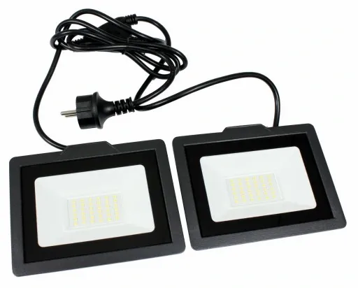 Halogen LED 2x 50W + Statyw Budowlany + Pokrowiec zdjęcie 14