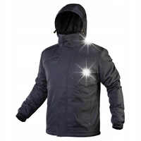 NEO KURTKA ROBOCZA OCIEPLANA BLUZA DOBBY OUTDOOR SZARA ROZM. XXL 81-575