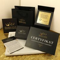ZŁOTY ŁAŃCUSZEK + SERCE Z CYRKONIAMI, BESTSELLER NA ŚWIĘTA + GRAWER GRATIS