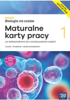 Nowa Biologia na czasie maturalne karty pracy klasa 1 rozszerzenie 2024
