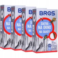 bros siatka na okna 130 x 150 biała