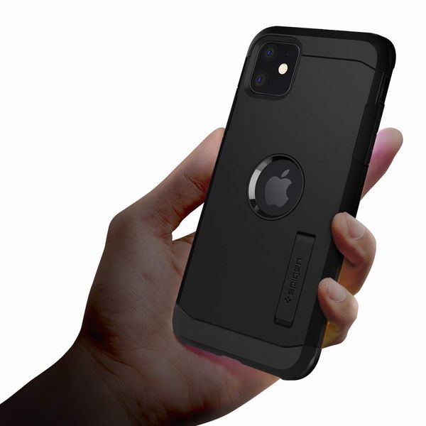 spigen tough armor iphone 11 black zdjęcie 5