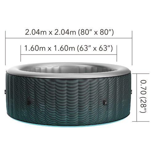 Dmuchane SPA Starry 6 osobowe mSpa na Arena.pl