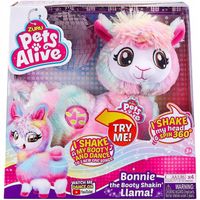 ZURU PETS ALIVE Interaktywna pluszowa tańcząca LAMA BONNIE