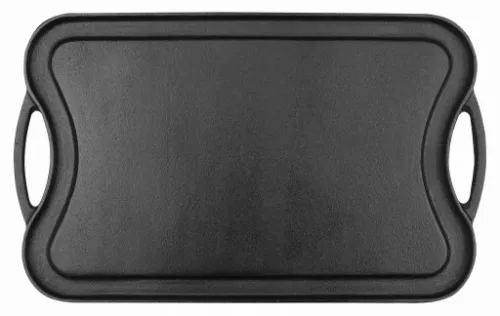 Płyta ŻELIWNA Grillowa na OGNISKO Grilla Patelnia Grill Dwustronna na Arena.pl