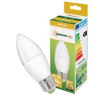 Żarówka LED E27 świecowa 6W 230V neutralna NW WOJ14352 SPECTRUM