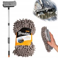 SZCZOTKA DO MYCIA SAMOCHODU PANELI + GĄBKA ZESTAW