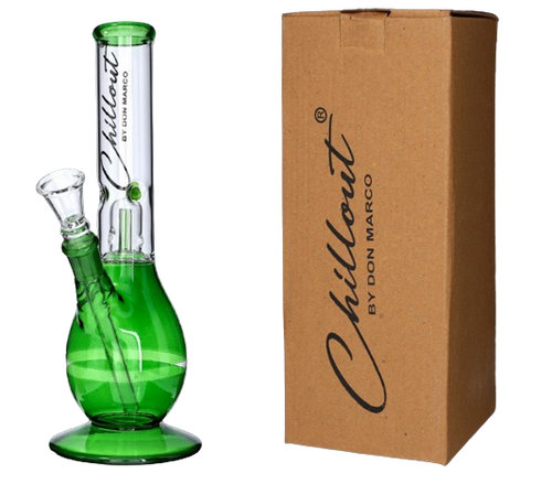 Bongo Szklane Fajka Wodna Bonio Wysokość 30 cm Zielona na Arena.pl