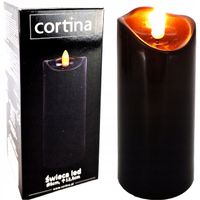 ŚWIECZKA WAX 12,5 CM - CZARNY