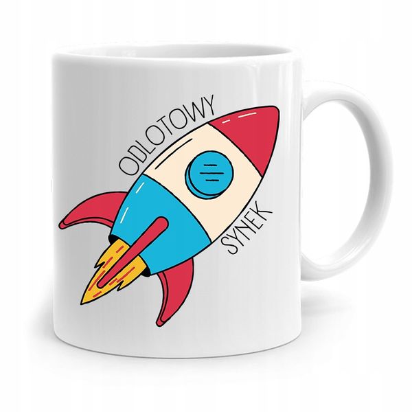 Kubek Prezent Dla Syna Dziecka Odlotowy Synek Z Nadrukiem Ze Zdjęciem zdjęcie 1