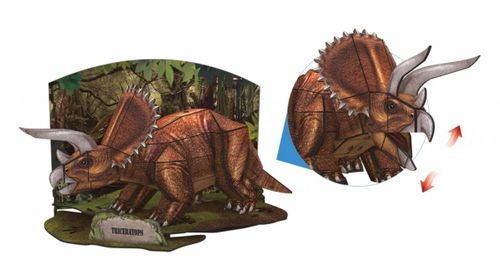 Cubicfun Puzzle 3D Triceratops na Arena.pl