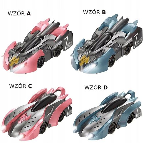 SAMOCHÓD JEŹDZĄCY PO ŚCIANACH ŚCIANIE SUFICIE ZDALNIE STEROWANY AUTO na Arena.pl