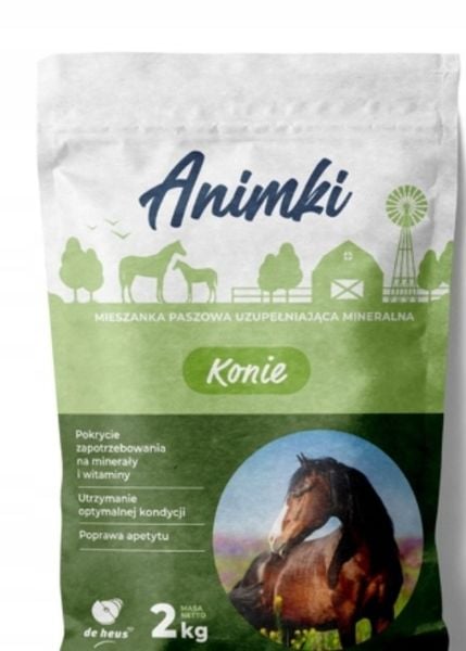 ANIMKI KOŃ 2kg Witaminy dla koni De Heus zdjęcie 2