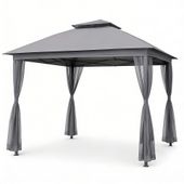 pawilon namiot campingowy ogrodowy składany moskitiera altana 3m x 3m