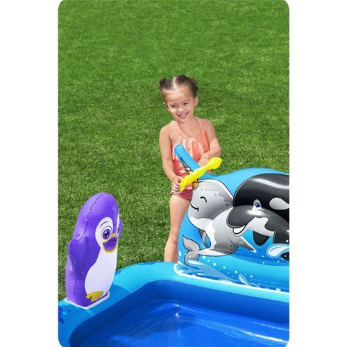 Plac zabaw dmuchany Polar Pals 134 x 131 x 73 cm Bestway 53156 na Arena.pl