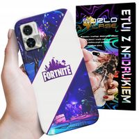 ETUI CASE DO MOTOROLA EDGE 30 NEO / LITE - FORTNITE DZIECIĘCE WZORY Z GIER