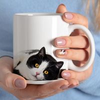 Kubek ze zdjęciem - Najlepsza kocia mama na świecie!