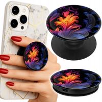 Uchwyt do telefonu Popsocket na palce/stojak ABSTRAKCYJNE KOLOROWE WZORY
