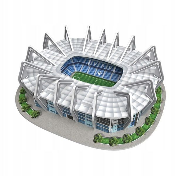 Stadion piłkarski - EURO 2024 - Puzzle 3D 218 elementów zdjęcie 4