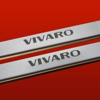 Listwa progowa OPEL/VAUXHALL VIVARO MK1 Stal nierdzewna 304 mat 2szt