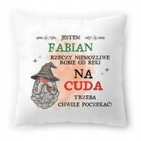 Poduszka Dla Fabiana Na Urodziny Imieniny Prezent Z Nadrukiem Ze Zdjęciem