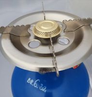 Kuchenka palnik pojedyncza duża propan-butan na butlę gazową