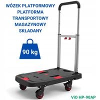 Wózek Platformowy Platforma Transportowy Magazynowy ViO HP-90AP max 90kg