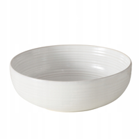 MISA DO SERWOWANIA CERAMICZNA BIAŁA DUŻA OKRĄGŁA JONAH 29,3 X 9,5 CM