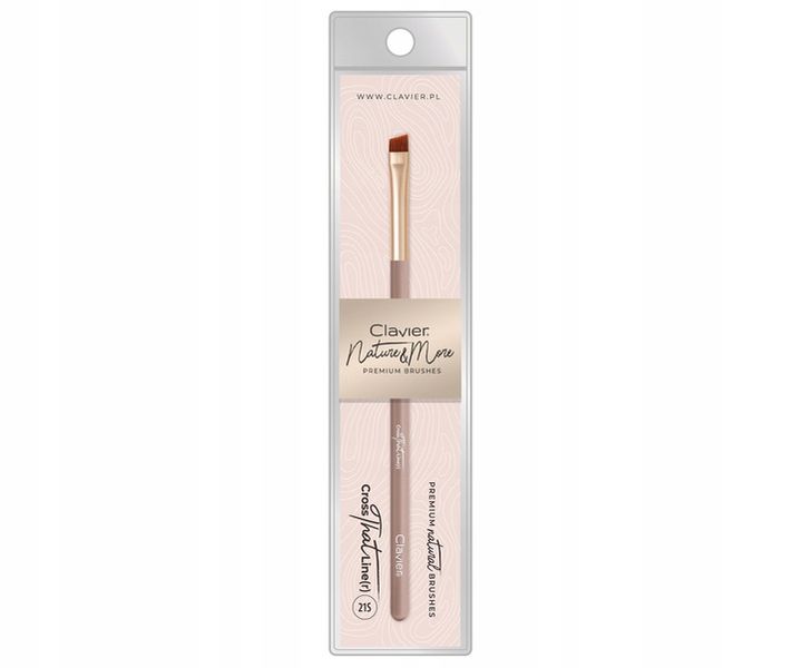 CLAVIER PĘDZELEK 21S ŚCIĘTY IDEALNY DO BRWI NATURALNE WŁOSIE zdjęcie 3